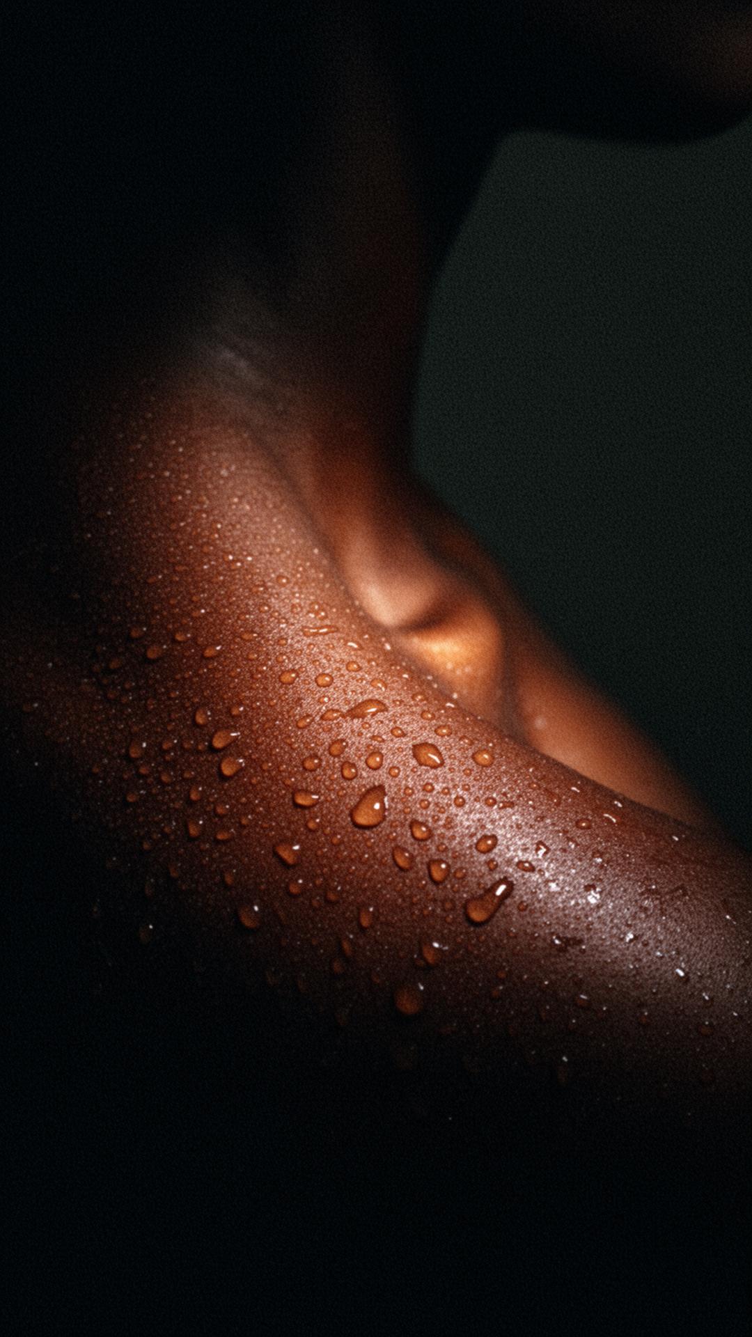 Glow on skin