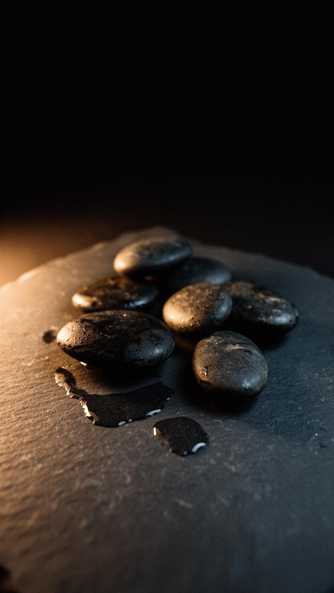 Warm stones